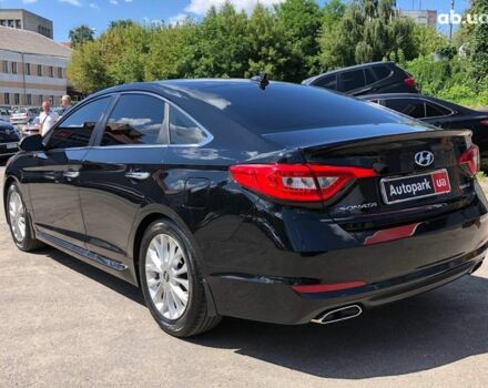Черный Хендай Соната, объемом двигателя 2.4 л и пробегом 144 тыс. км за 13290 $, фото 5 на Automoto.ua