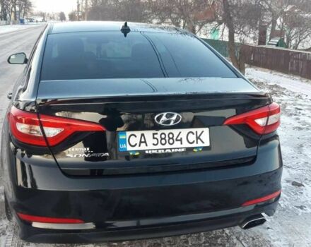 Черный Хендай Соната, объемом двигателя 2.4 л и пробегом 105 тыс. км за 8900 $, фото 6 на Automoto.ua