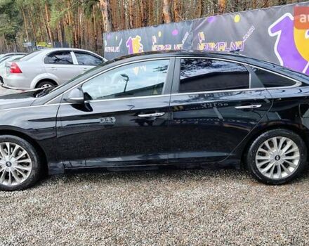 Чорний Хендай Соната, об'ємом двигуна 2 л та пробігом 98 тис. км за 9499 $, фото 1 на Automoto.ua