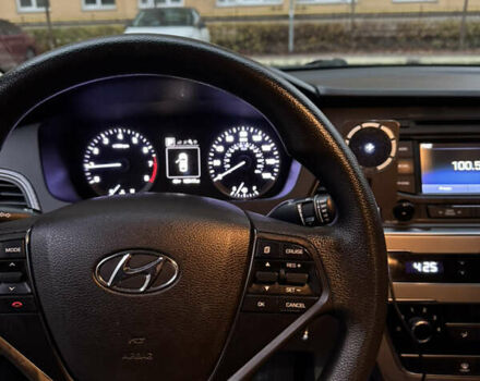 Черный Хендай Соната, объемом двигателя 2.36 л и пробегом 219 тыс. км за 10000 $, фото 7 на Automoto.ua