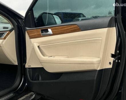 Чорний Хендай Соната, об'ємом двигуна 2.5 л та пробігом 83 тис. км за 12590 $, фото 11 на Automoto.ua