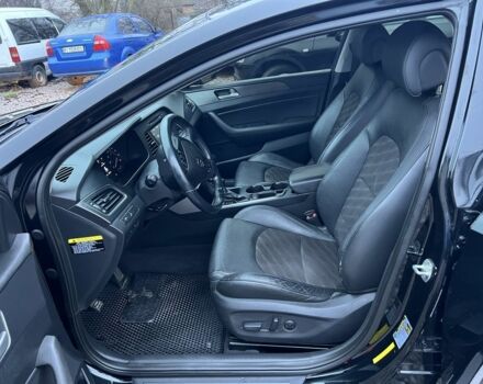 Черный Хендай Соната, объемом двигателя 2.4 л и пробегом 152 тыс. км за 9450 $, фото 9 на Automoto.ua