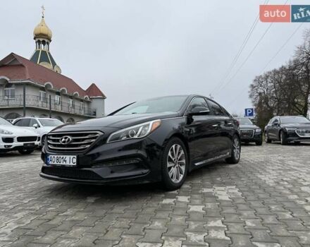 Черный Хендай Соната, объемом двигателя 2.36 л и пробегом 130 тыс. км за 10700 $, фото 4 на Automoto.ua