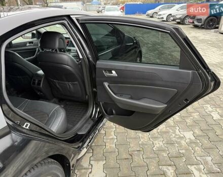 Черный Хендай Соната, объемом двигателя 2.36 л и пробегом 130 тыс. км за 10700 $, фото 25 на Automoto.ua