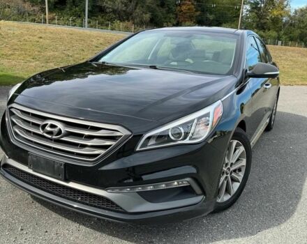 Черный Хендай Соната, объемом двигателя 2.4 л и пробегом 74 тыс. км за 1300 $, фото 2 на Automoto.ua