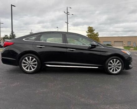 Черный Хендай Соната, объемом двигателя 2.4 л и пробегом 74 тыс. км за 1800 $, фото 6 на Automoto.ua