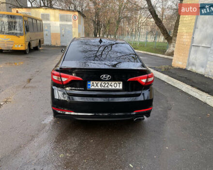 Черный Хендай Соната, объемом двигателя 2.36 л и пробегом 133 тыс. км за 10800 $, фото 8 на Automoto.ua
