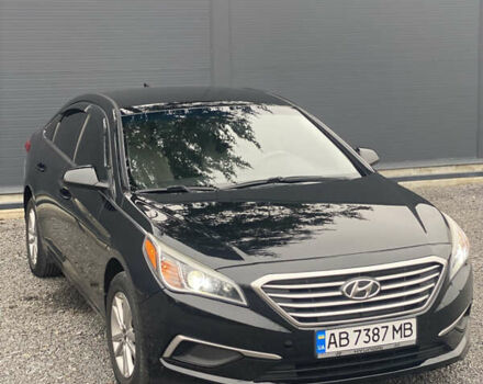 Черный Хендай Соната, объемом двигателя 2.36 л и пробегом 153 тыс. км за 8900 $, фото 4 на Automoto.ua