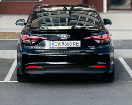 Черный Хендай Соната, объемом двигателя 2 л и пробегом 120 тыс. км за 17199 $, фото 14 на Automoto.ua