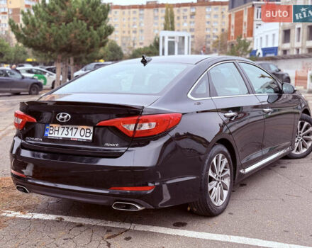 Черный Хендай Соната, объемом двигателя 2.36 л и пробегом 104 тыс. км за 11999 $, фото 9 на Automoto.ua
