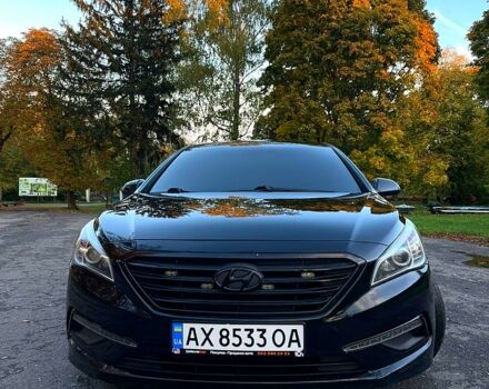 Черный Хендай Соната, объемом двигателя 2.4 л и пробегом 190 тыс. км за 8500 $, фото 1 на Automoto.ua