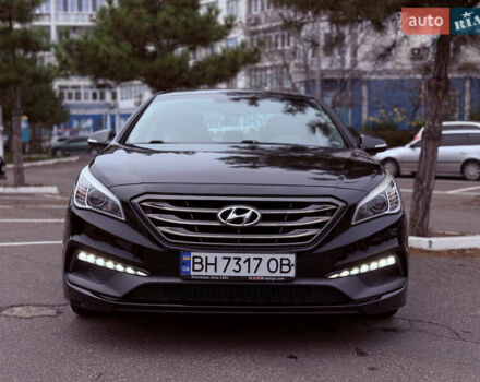 Черный Хендай Соната, объемом двигателя 2.36 л и пробегом 104 тыс. км за 11999 $, фото 4 на Automoto.ua