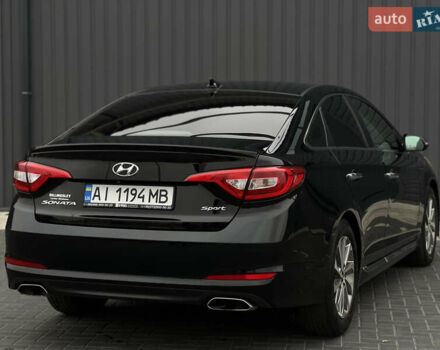 Черный Хендай Соната, объемом двигателя 2.36 л и пробегом 110 тыс. км за 10900 $, фото 3 на Automoto.ua