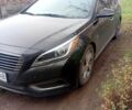Черный Хендай Соната, объемом двигателя 2 л и пробегом 290 тыс. км за 9000 $, фото 2 на Automoto.ua