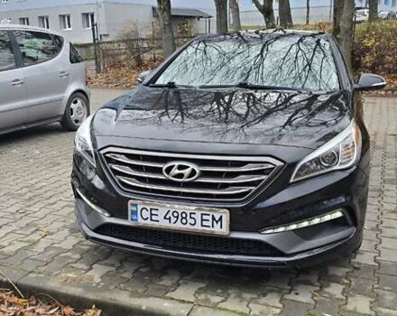 Чорний Хендай Соната, об'ємом двигуна 2.36 л та пробігом 159 тис. км за 12450 $, фото 14 на Automoto.ua