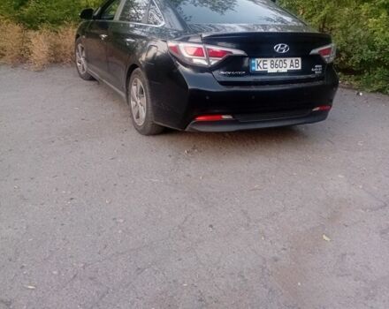 Черный Хендай Соната, объемом двигателя 2 л и пробегом 290 тыс. км за 9000 $, фото 6 на Automoto.ua