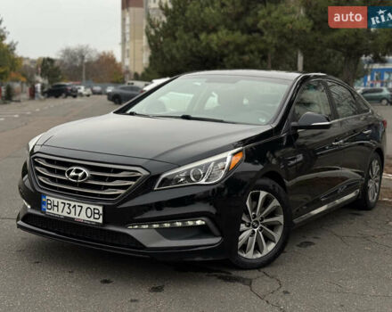 Черный Хендай Соната, объемом двигателя 2.36 л и пробегом 104 тыс. км за 11999 $, фото 7 на Automoto.ua