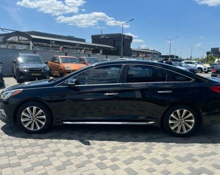 Чорний Хендай Соната, об'ємом двигуна 2.4 л та пробігом 151 тис. км за 10700 $, фото 3 на Automoto.ua