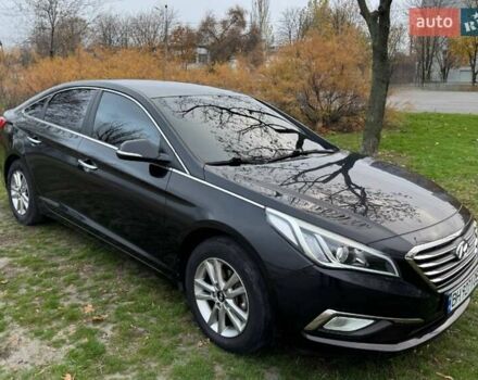 Чорний Хендай Соната, об'ємом двигуна 2 л та пробігом 210 тис. км за 12999 $, фото 2 на Automoto.ua