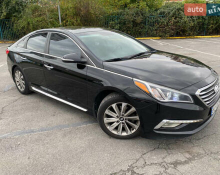 Черный Хендай Соната, объемом двигателя 2.36 л и пробегом 243 тыс. км за 10850 $, фото 12 на Automoto.ua