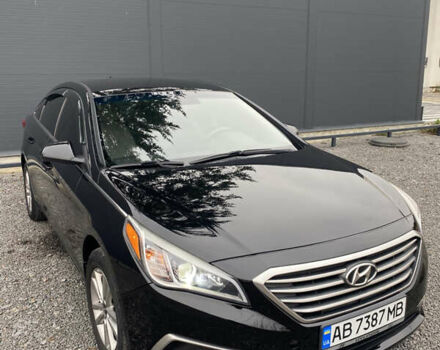 Черный Хендай Соната, объемом двигателя 2.36 л и пробегом 153 тыс. км за 8900 $, фото 8 на Automoto.ua