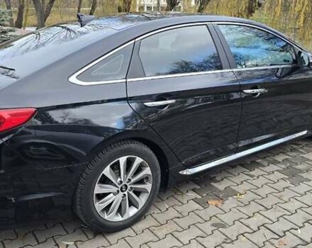 Чорний Хендай Соната, об'ємом двигуна 2.36 л та пробігом 159 тис. км за 12450 $, фото 8 на Automoto.ua