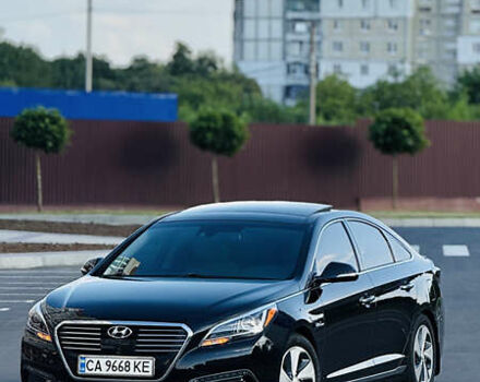 Черный Хендай Соната, объемом двигателя 2 л и пробегом 120 тыс. км за 17199 $, фото 18 на Automoto.ua
