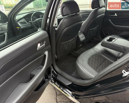 Черный Хендай Соната, объемом двигателя 2.36 л и пробегом 104 тыс. км за 11999 $, фото 22 на Automoto.ua