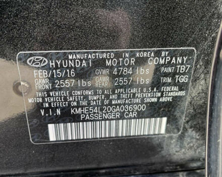 Черный Хендай Соната, объемом двигателя 2 л и пробегом 103 тыс. км за 16200 $, фото 20 на Automoto.ua