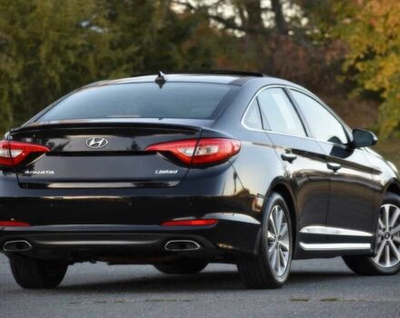 Черный Хендай Соната, объемом двигателя 2.4 л и пробегом 74 тыс. км за 1800 $, фото 4 на Automoto.ua