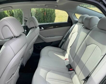 Черный Хендай Соната, объемом двигателя 2.4 л и пробегом 74 тыс. км за 1300 $, фото 10 на Automoto.ua