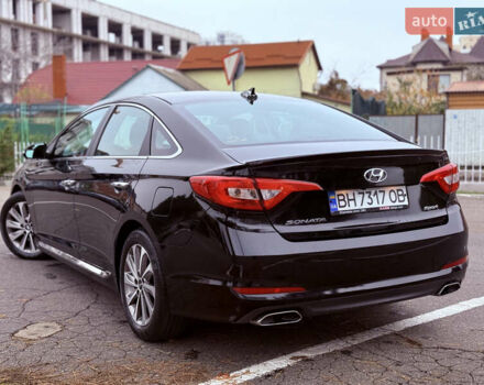 Черный Хендай Соната, объемом двигателя 2.36 л и пробегом 104 тыс. км за 11999 $, фото 11 на Automoto.ua