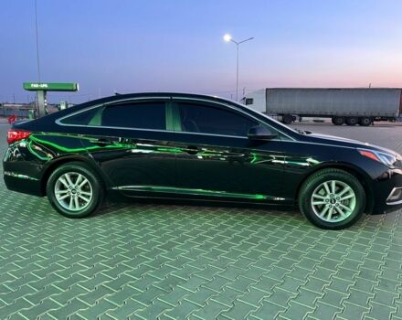 Черный Хендай Соната, объемом двигателя 2.4 л и пробегом 240 тыс. км за 10500 $, фото 1 на Automoto.ua