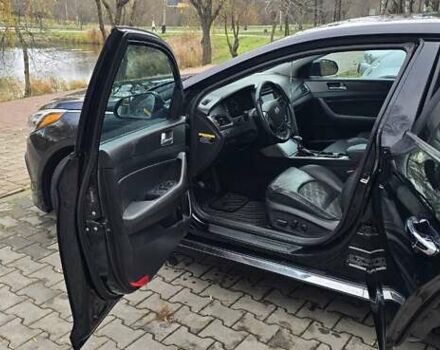 Чорний Хендай Соната, об'ємом двигуна 2.36 л та пробігом 159 тис. км за 12450 $, фото 22 на Automoto.ua