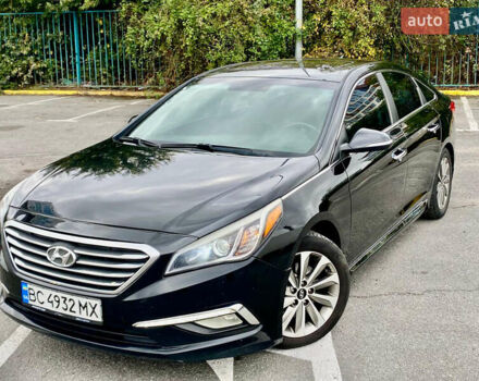 Черный Хендай Соната, объемом двигателя 2.36 л и пробегом 243 тыс. км за 10850 $, фото 4 на Automoto.ua