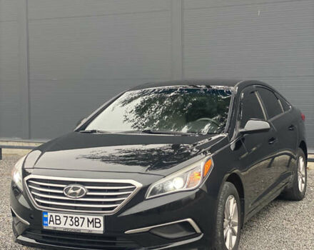 Черный Хендай Соната, объемом двигателя 2.36 л и пробегом 153 тыс. км за 8900 $, фото 1 на Automoto.ua