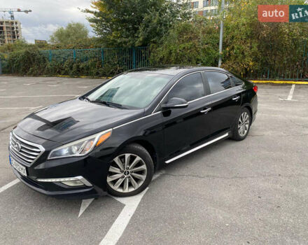 Черный Хендай Соната, объемом двигателя 2.36 л и пробегом 243 тыс. км за 10850 $, фото 8 на Automoto.ua