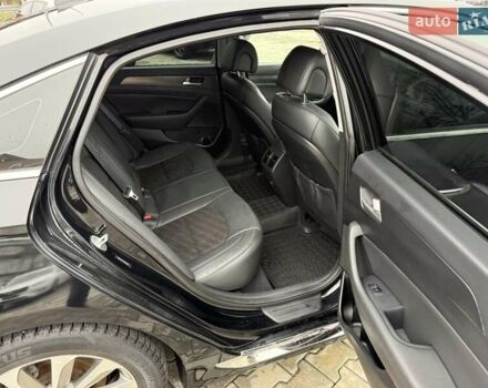 Черный Хендай Соната, объемом двигателя 2.36 л и пробегом 130 тыс. км за 10700 $, фото 27 на Automoto.ua