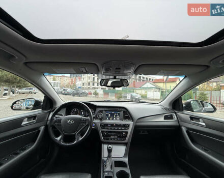 Черный Хендай Соната, объемом двигателя 2.36 л и пробегом 104 тыс. км за 11999 $, фото 14 на Automoto.ua