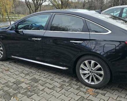 Чорний Хендай Соната, об'ємом двигуна 2.36 л та пробігом 159 тис. км за 12450 $, фото 2 на Automoto.ua