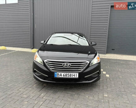 Черный Хендай Соната, объемом двигателя 2.36 л и пробегом 158 тыс. км за 9900 $, фото 1 на Automoto.ua