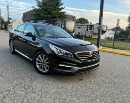 Черный Хендай Соната, объемом двигателя 2.4 л и пробегом 75 тыс. км за 8100 $, фото 2 на Automoto.ua