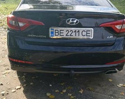 Хендай Соната 2016 в Тростянце на Automoto.ua Черный Хендай Соната, объемом двигателя 2 л и пробегом 220 тыс. км за 12000 $, фото 20 на Automoto.ua