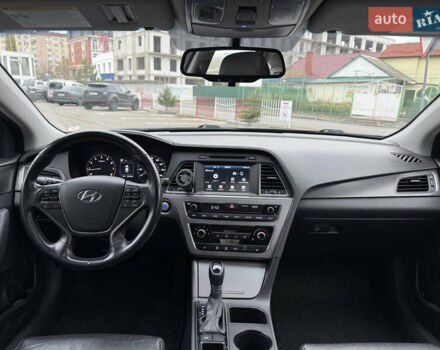 Черный Хендай Соната, объемом двигателя 2.36 л и пробегом 104 тыс. км за 11999 $, фото 15 на Automoto.ua