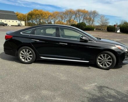 Черный Хендай Соната, объемом двигателя 2.4 л и пробегом 74 тыс. км за 1300 $, фото 5 на Automoto.ua