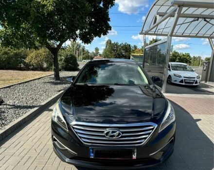 Чорний Хендай Соната, об'ємом двигуна 2.4 л та пробігом 159 тис. км за 10000 $, фото 2 на Automoto.ua