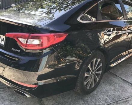 Черный Хендай Соната, объемом двигателя 2.36 л и пробегом 147 тыс. км за 11500 $, фото 6 на Automoto.ua