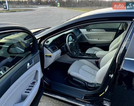 Чорний Хендай Соната, об'ємом двигуна 2 л та пробігом 74 тис. км за 12800 $, фото 15 на Automoto.ua