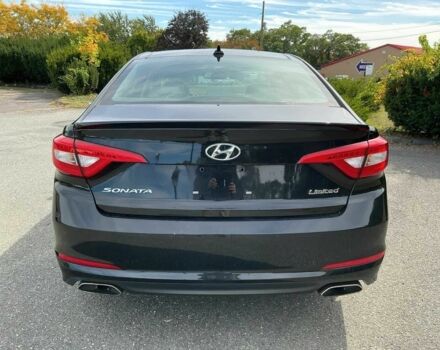 Черный Хендай Соната, объемом двигателя 2.4 л и пробегом 74 тыс. км за 1300 $, фото 4 на Automoto.ua