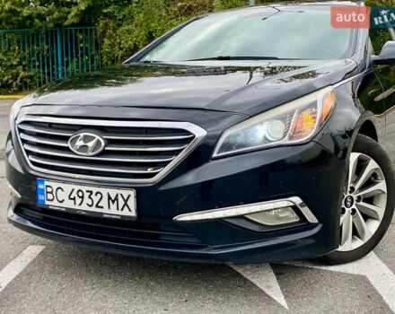 Черный Хендай Соната, объемом двигателя 2.36 л и пробегом 243 тыс. км за 10850 $, фото 6 на Automoto.ua